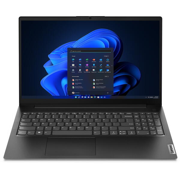Laptop Lenovo V15 G4 AMN, 15.6 inch FHD, AMD Ryzen 5 7520U, 16GB DDR5, 512GB SSD, Radeon 610M, Business Black