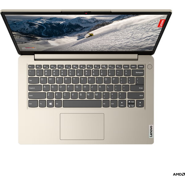 Laptop Lenovo IdeaPad 1 15ALC7, 15.6 inch FHD IPS, AMD Ryzen 5 5500U, 16GB DDR4, 512GB SSD, AMD Radeon, Sand