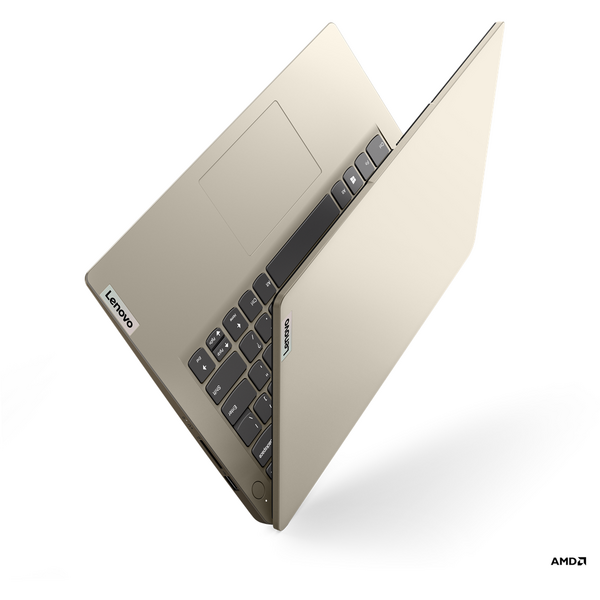 Laptop Lenovo IdeaPad 1 15ALC7, 15.6 inch FHD IPS, AMD Ryzen 5 5500U, 16GB DDR4, 512GB SSD, AMD Radeon, Sand