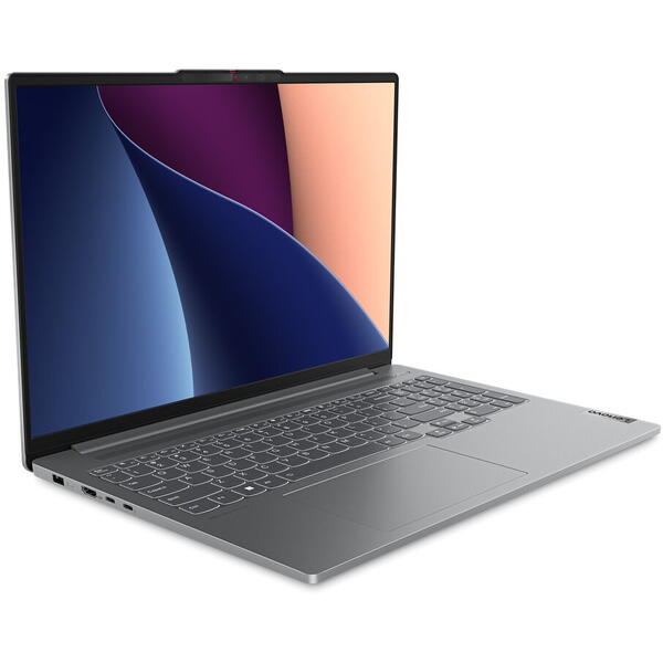 Laptop Lenovo IdeaPad Pro 5 16IRH8, 16 inch 2.5K IPS 120Hz, Intel Core i7-13700H, 16GB DDR5, 1TB SSD, GeForce RTX 4050 6GB, Arctic Grey