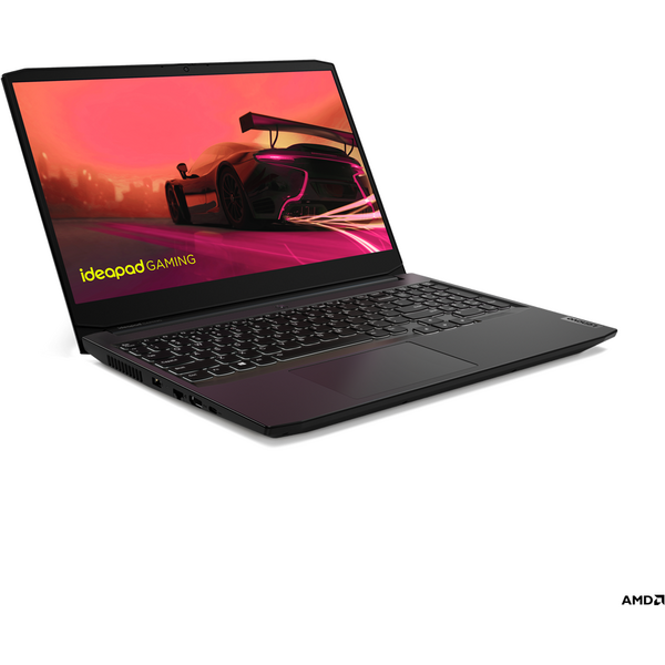 Laptop Gaming Lenovo IdeaPad 3 15ACH6, 15.6 inch FHD IPS 144Hz, AMD Ryzen 5 5500H, 8GB DDR4, 512GB SSD, GeForce RTX 2050 4GB, Shadow Black