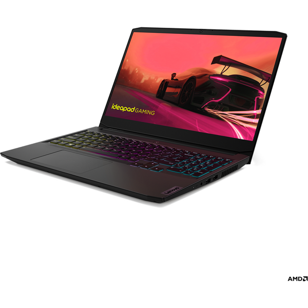 Laptop Gaming Lenovo IdeaPad 3 15ACH6, 15.6 inch FHD IPS 144Hz, AMD Ryzen 5 5500H, 8GB DDR4, 512GB SSD, GeForce RTX 2050 4GB, Shadow Black