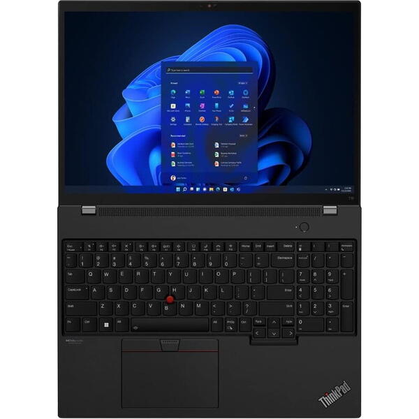 Laptop Lenovo ThinkPad T16 Gen 2,16 inch  WUXGA IPS, Intel Core i7-1355U, 16GB DDR5, 512GB SSD, Intel Iris Xe, Win 11 Pro, Thunder Black