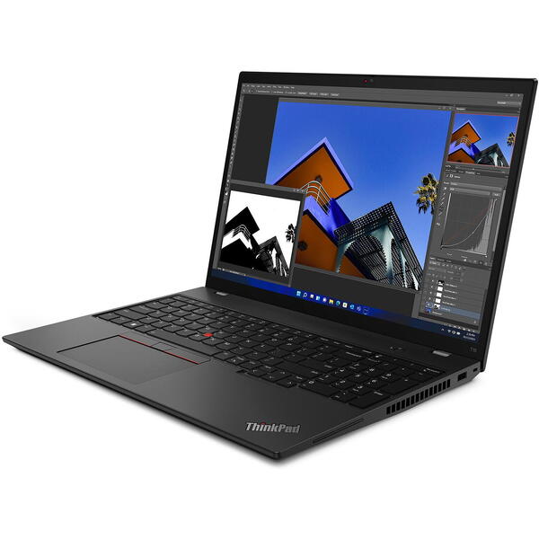 Laptop Lenovo ThinkPad T16 Gen 2,16 inch  WUXGA IPS, Intel Core i7-1355U, 16GB DDR5, 512GB SSD, Intel Iris Xe, Win 11 Pro, Thunder Black