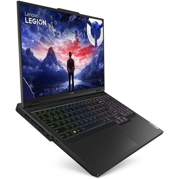 Laptop Gaming Lenovo Legion Pro 5 16IRX9, 16 inch WQXGA IPS 240Hz G-Sync, Intel Core i7 14700HX, 32GB DDR5, 1TB SSD, GeForce RTX 4070 8GB, Onyx Grey, 3Yr Onsite Premium Care