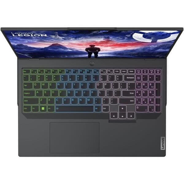Laptop Gaming Lenovo Legion Pro 5 16IRX9, 16 inch WQXGA IPS 240Hz G-Sync, Intel Core i7 14700HX, 32GB DDR5, 1TB SSD, GeForce RTX 4070 8GB, Onyx Grey, 3Yr Onsite Premium Care