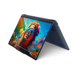 Laptop Lenovo Yoga 9 2-in-1 14IMH9, 14 inch 2.8K OLED 120Hz Touch, Intel Core Ultra 7 155H, 32GB DDR5X, 1TB SSD, Intel Arc, Win 11 Home, Luna Grey, 3Yr Onsite Premium Care