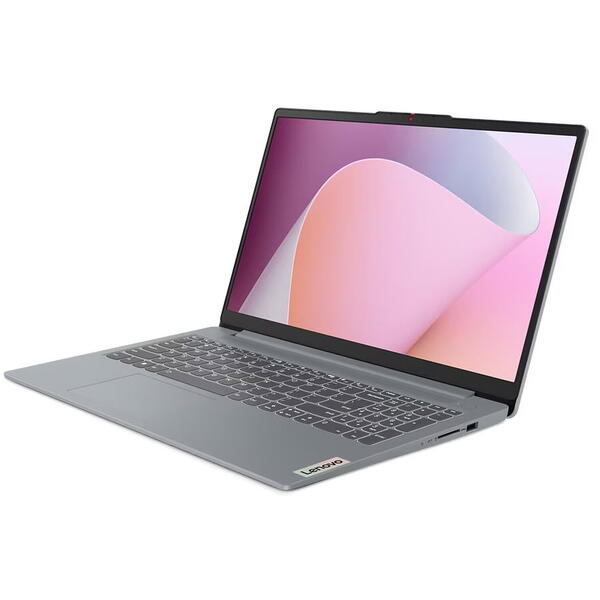 Laptop Lenovo IdeaPad Slim 3 15IAH8, 15.6 inch FHD, Intel Core i5-12450H, 16GB DDR5, 512GB SSD, Intel UHD, Arctic Grey