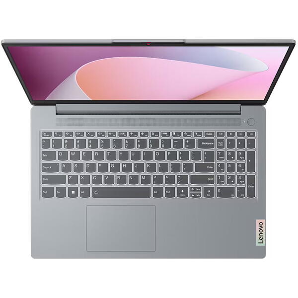 Laptop Lenovo IdeaPad Slim 3 15IAH8, 15.6 inch FHD, Intel Core i5-12450H, 16GB DDR5, 512GB SSD, Intel UHD, Arctic Grey