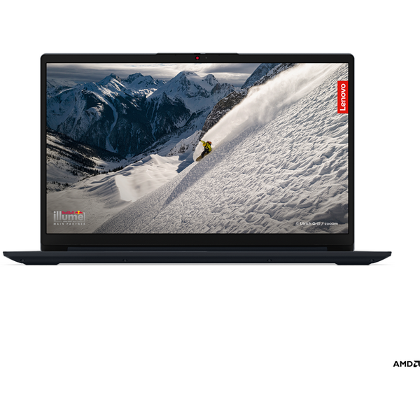 Laptop Lenovo IdeaPad 1 15ALC7, 15.6 inch FHD IPS, AMD Ryzen 5 5500U, 16GB DDR4, 512GB SSD, AMD Radeon, Abyss Blue