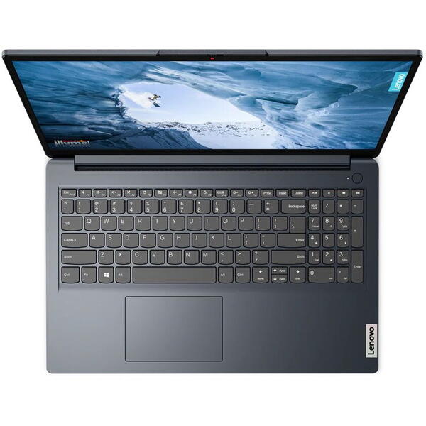 Laptop Lenovo IdeaPad 1 15ALC7, 15.6 inch FHD IPS, AMD Ryzen 5 5500U, 16GB DDR4, 512GB SSD, AMD Radeon, Abyss Blue