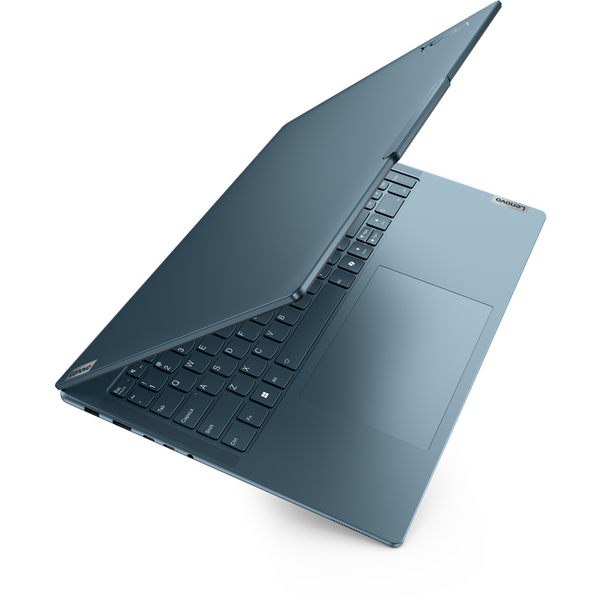 Laptop Lenovo Yoga Pro 9 16IMH9, 16 inch 3.2K Mini LED 165Hz, Intel Core Ultra 9 185H, 64GB DDR5X, 1TB SSD, GeForce RTX 4070 8GB, Win 11 Home, Tidal Teal, 3Yr Onsite Premium Care