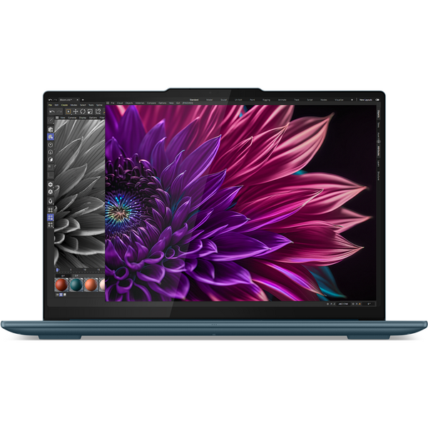Laptop Lenovo Yoga Pro 9 16IMH9, 16 inch 3.2K Mini LED 165Hz, Intel Core Ultra 9 185H, 64GB DDR5X, 1TB SSD, GeForce RTX 4070 8GB, Win 11 Home, Tidal Teal, 3Yr Onsite Premium Care