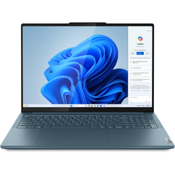 Laptop Lenovo Yoga Pro 9 16IMH9, 16 inch 3.2K Mini LED 165Hz, Intel Core Ultra 9 185H, 64GB DDR5X, 1TB SSD, GeForce RTX 4070 8GB, Win 11 Home, Tidal Teal, 3Yr Onsite Premium Care