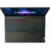 Laptop Gaming Lenovo Legion Pro 7 16ARX8H, 16 inch WQXGA IPS 240Hz G-Sync, AMD Ryzen 9 7945HX, 32GB DDR5, 1TB SSD, GeForce RTX 4080 12GB, Onyx Grey, 3Yr Onsite Premium Care