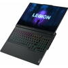 Laptop Gaming Lenovo Legion Pro 7 16ARX8H, 16 inch WQXGA IPS 240Hz G-Sync, AMD Ryzen 9 7945HX, 32GB DDR5, 1TB SSD, GeForce RTX 4080 12GB, Onyx Grey, 3Yr Onsite Premium Care