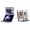 Laptop Lenovo Yoga Book 9 13IMU9, 13.3 inch 2.8K OLED Touch, Intel Core Ultra 7 155U, 16GB DDR5X, 1TB SSD, Intel Integrated Graphics, Win 11 Home, Tidal Teal, 3Yr Onsite Premium Care