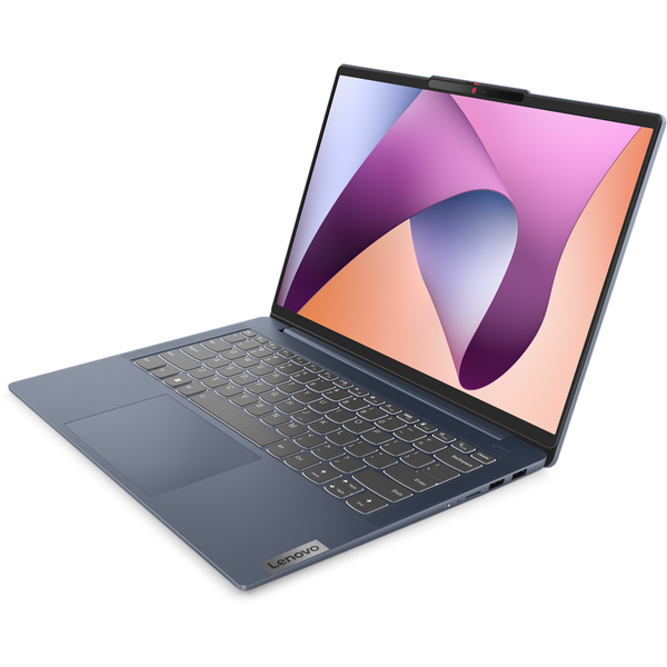 Laptop Lenovo IdeaPad Slim 5 14ABR8, 14 inch WUXGA OLED, AMD Ryzen 7 7730U, 16GB DDR4, 1TB SSD, Radeon, Abyss Blue