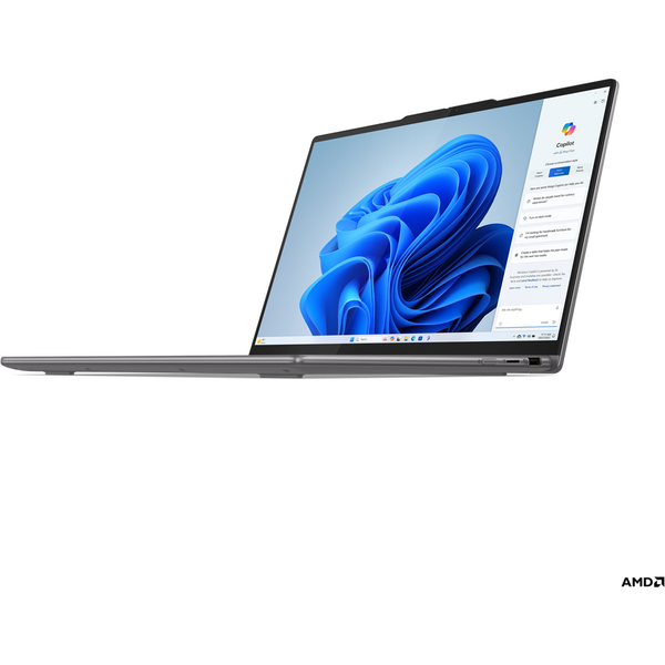 Laptop Lenovo Yoga 7 2-in-1 14AHP9, 14 inch WUXGA OLED Touch, AMD Ryzen 7 8840HS, 16GB DDR5X, 1TB SSD, Radeon 780M, Win 11 Home, Arctic Grey, 3Yr Onsite Premium Care