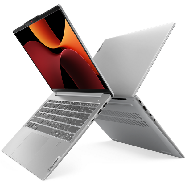 Laptop Lenovo IdeaPad Slim 5 14AHP9, 14 inch WUXGA OLED, AMD Ryzen 7 8845HS, 32GB LPDDR5X, 1TB SSD, AMD Radeon 780M, Cloud Grey