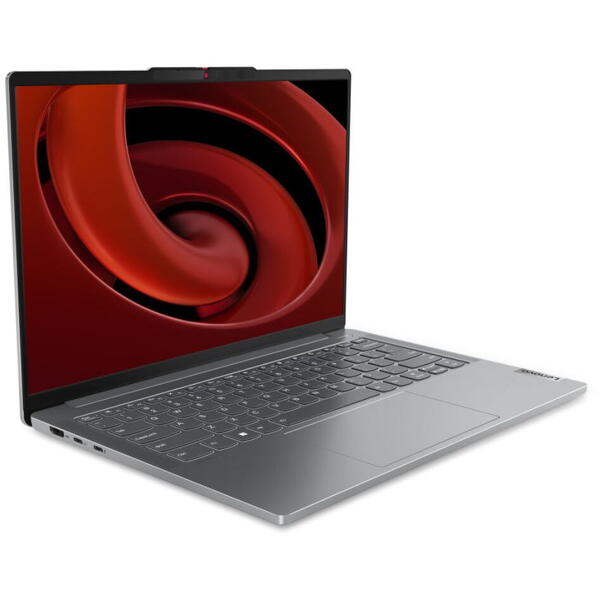 Laptop Lenovo IdeaPad Slim 5 14AHP9, 14 inch WUXGA OLED, AMD Ryzen 7 8845HS, 32GB LPDDR5X, 1TB SSD, AMD Radeon 780M, Cloud Grey