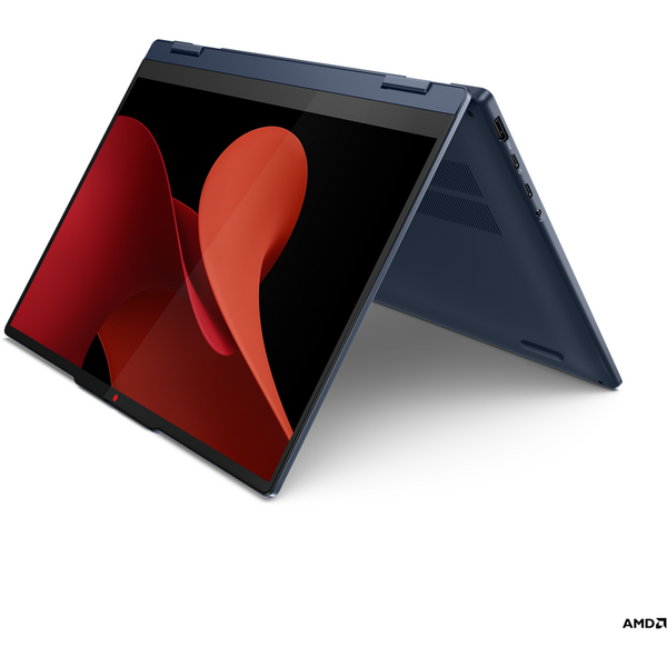 Laptop Lenovo IdeaPad 5 2-in-1 14AHP9, 14 inch WUXGA IPS Touch, AMD Ryzen 5 8645HS, 16GB LPDDR5X, 512GB SSD, AMD Radeon 760M, Cosmic Blue