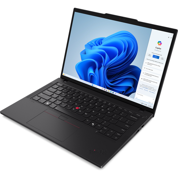 Laptop Lenovo ThinkPad T14 Gen 5, 14 inch WUXGA IPS, Intel Core Ultra 7 155U, 64GB DDR5, 1TB SSD, Intel Graphics, Win 11 Pro, Black