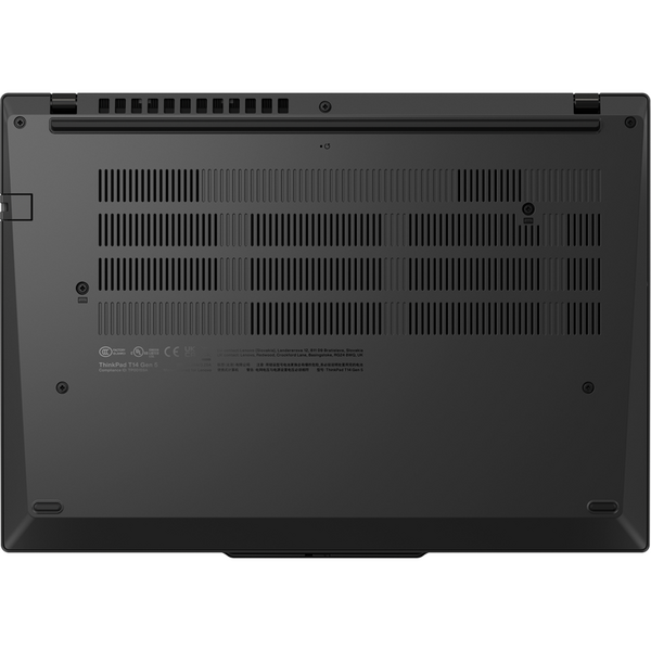 Laptop Lenovo ThinkPad T14 Gen 5, 14 inch WUXGA IPS, Intel Core Ultra 7 155U, 64GB DDR5, 1TB SSD, Intel Graphics, Win 11 Pro, Black