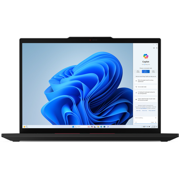 Laptop Lenovo ThinkPad T14 Gen 5, 14 inch WUXGA IPS, Intel Core Ultra 7 155U, 64GB DDR5, 1TB SSD, Intel Graphics, Win 11 Pro, Black