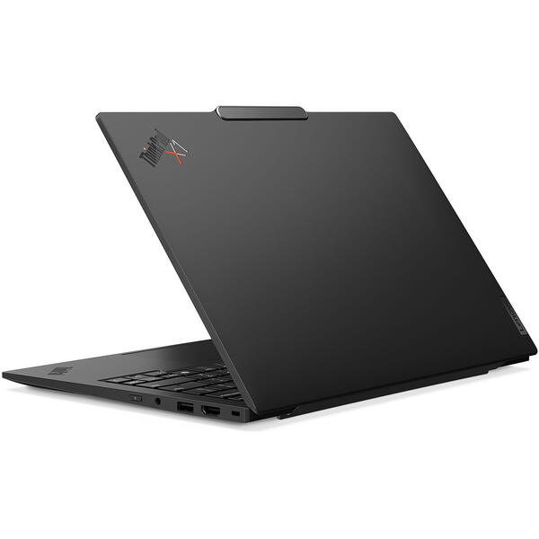 Laptop Lenovo ThinkPad X1 Carbon Gen 12, 14 inch 2.8K OLED 120Hz Touch, Intel Core Ultra 7 155U, 32GB LPDDR5X, 1TB SSD, Intel Graphics, Win 11 Pro, Black, Paint