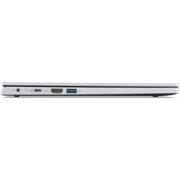 Laptop Acer Aspire 3 A315-59, 15.6 inch FHD, Intel Core i3-1215U with IPU, 16GB DDR4, 512GB SSD, Intel UHD, Pure Silver