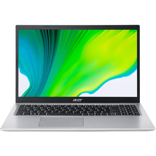 Laptop Acer Aspire 5 A515-56, 15.6 inch FHD, Intel Core i7-1165G7 with IPU, 16GB DDR4, 1TB SSD, Intel Iris Xe, Pure Silver