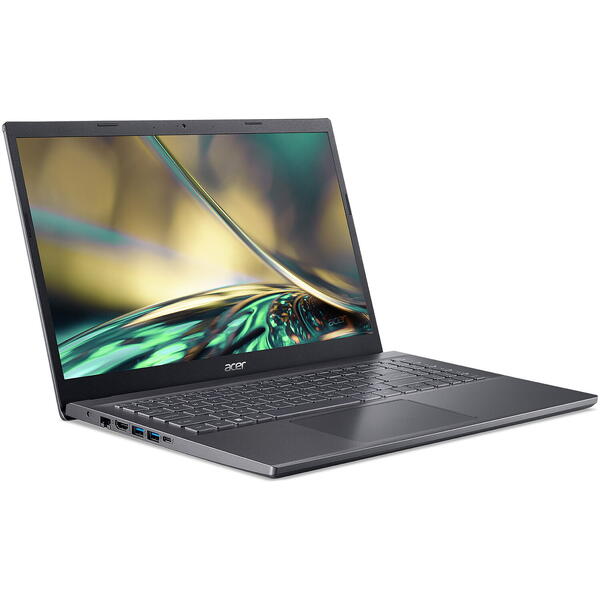 Laptop Acer Aspire 5 A515-48M, 15.6 inch FHD IPS, AMD Ryzen 7 7730U, 16GB DDR4X, 1TB SSD, Radeon, Steel Gray