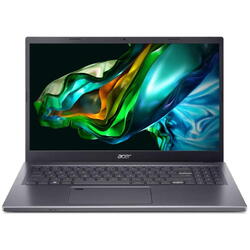 Aspire 5 A515-57G, 15.6 inch FHD, Intel Core i5-1235U with IPU, 16GB DDR4, 512GB SSD, GeForce RTX 2050 4GB, Steel Gray