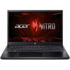 Laptop Gaming Acer Nitro V 15 ANV15-51, 15.6 inch FHD IPS 144Hz, Intel Core i7-13620H, 16GB DDR5, 512GB SSD, GeForce RTX 4050 6GB, Obsidian Black