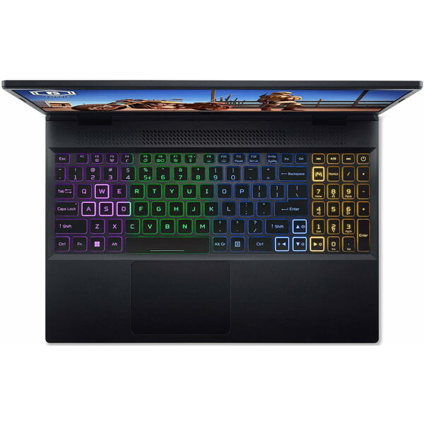 Laptop Gaming Acer Nitro 5 AN515-58, 15.6 inch FHD IPS 144Hz, Intel Core i7-12650H, 16GB DDR5, 512GB SSD, GeForce RTX 4060 8GB, Black
