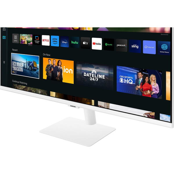 Monitor LED Samsung Smart M5 LS32CM501EUXDU 31.5 inch FHD VA 4 ms 60 Hz HDR, Alb
