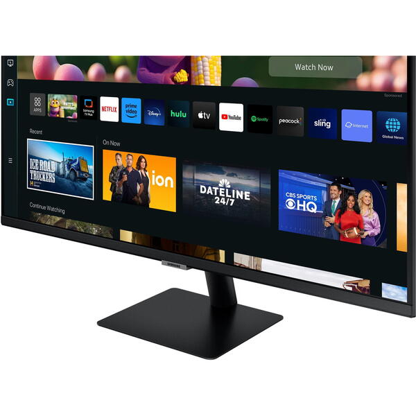 Monitor LED Samsung Smart M5 LS32CM500EUXDU 32 inch FHD VA 4 ms 60 Hz HDR, Negru