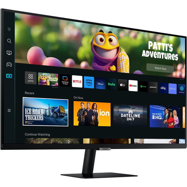 Monitor LED Samsung Smart M5 LS32CM500EUXDU 32 inch FHD VA 4 ms 60 Hz HDR, Negru