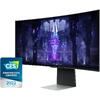 Monitor Gaming Samsung Odyssey G8 G85SB LS34BG850SUXEN Curbat 34 inch UWQHD OLED 0.1 ms 175 Hz USB-C HDR