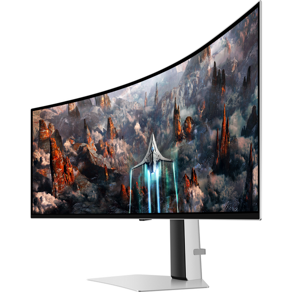 Monitor Gaming Samsung Odyssey OLED G9 G93SC LS49CG934SUXEN Curbat 49 inch DQHD OLED 0.03 ms 240 Hz HDR