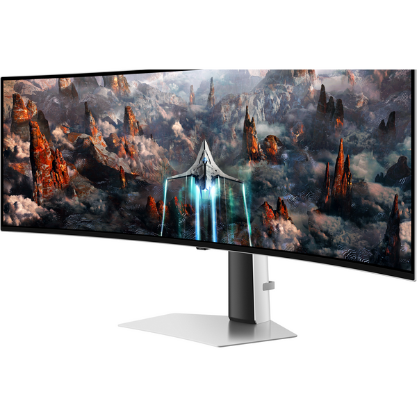 Monitor Gaming Samsung Odyssey OLED G9 G93SC LS49CG934SUXEN Curbat 49 inch DQHD OLED 0.03 ms 240 Hz HDR