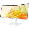 Monitor LED Samsung ViewFinity S6 S65TC LS34C650TAUXEN Curbat 34 inch UWQHD VA 5 ms 100 Hz Thunderbolt HDR