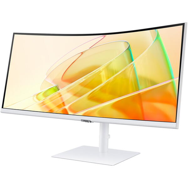 Monitor LED Samsung ViewFinity S6 S65TC LS34C650TAUXEN Curbat 34 inch UWQHD VA 5 ms 100 Hz Thunderbolt HDR
