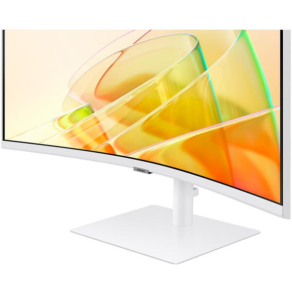 Monitor LED Samsung ViewFinity S6 S65TC LS34C650TAUXEN Curbat 34 inch UWQHD VA 5 ms 100 Hz Thunderbolt HDR