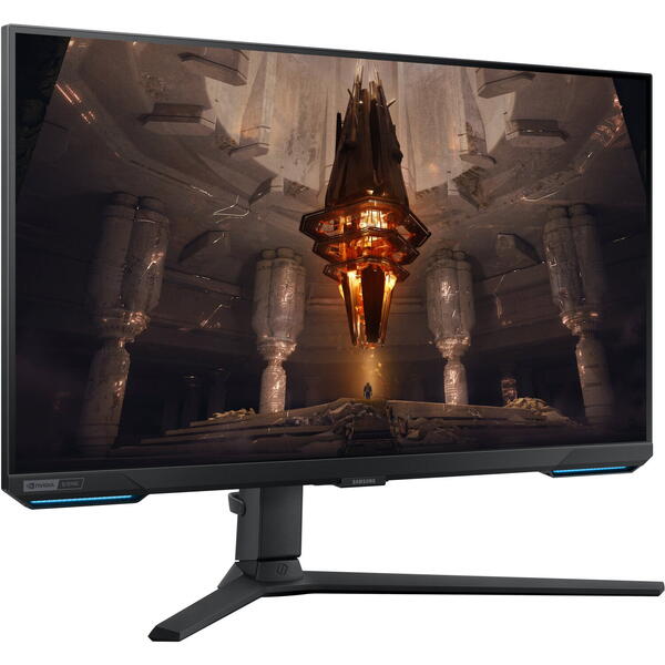 Monitor Gaming Samsung Odyssey G7 LS28BG700EPXEN Smart 27 inch UHD IPS 1 ms 144 Hz HDR G-Sync