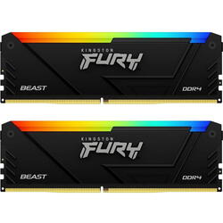 FURY Beast RGB 32GB DDR4 3200MHz CL16 Kit Dual Channel
