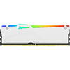 Memorie Kingston FURY Beast RGB White 32GB DDR5 6400MHz CL32 Kit Dual Channel