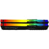Memorie Kingston FURY Beast RGB 32GB DDR5 6800MHz CL34 Kit Dual Channel