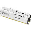 Memorie Kingston FURY Beast White 32GB DDR5 6400MHz CL32 Kit Dual Channel